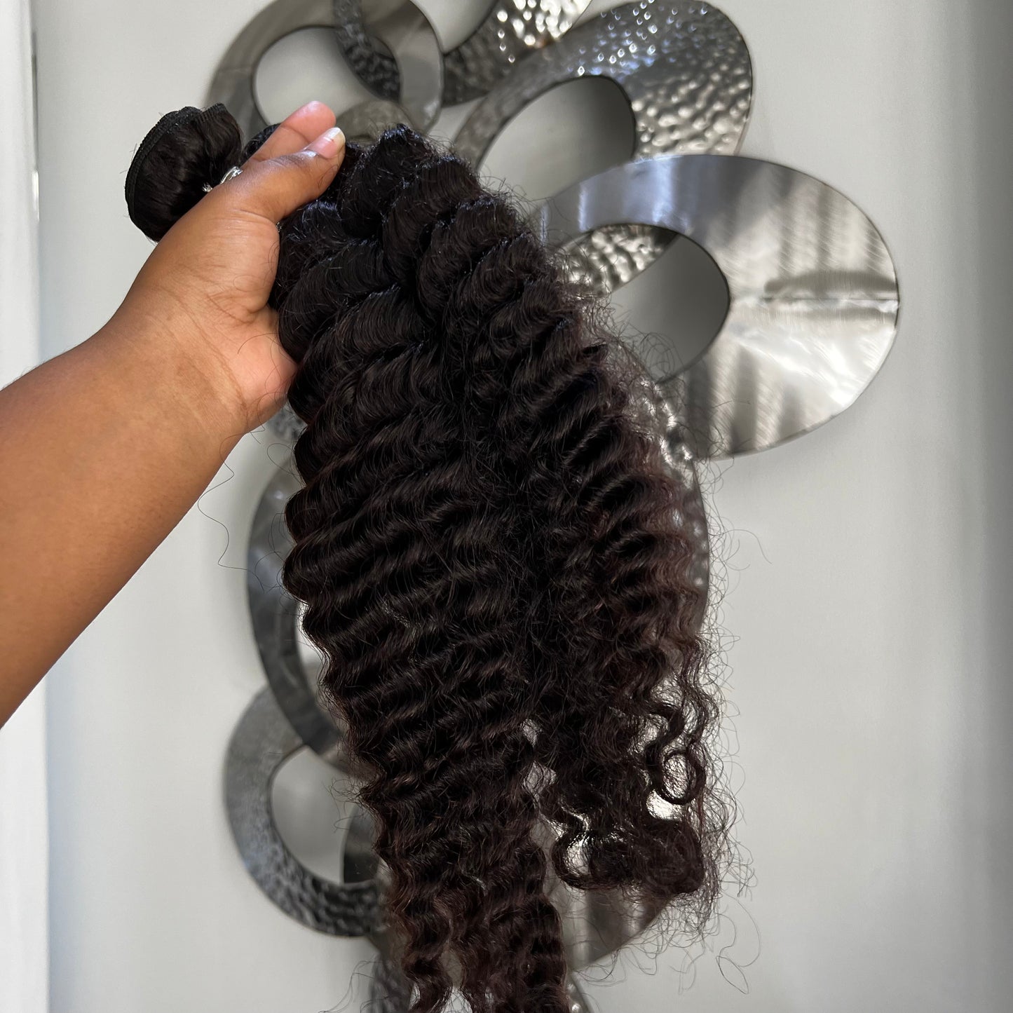 Bundle - Malaysian Curly Wave Raw Human Hair Bundles 12A