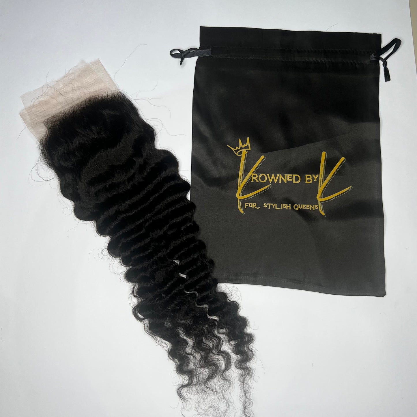 13X4 Frontal - Malaysian Deep Wave Raw Human Hair frontal 12A