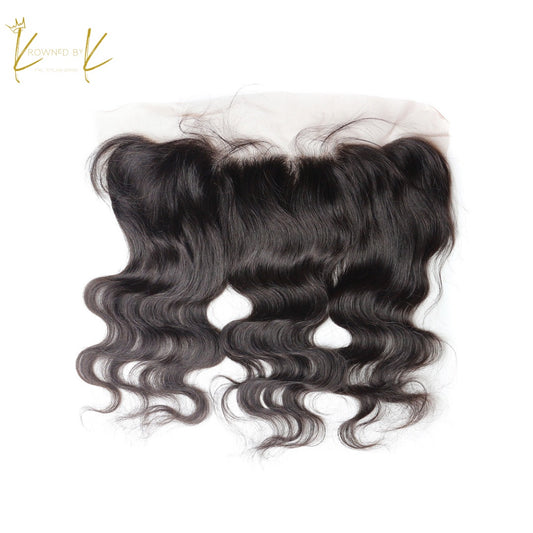 13X4 Frontal - Malaysian Body-wave  Raw Human Hair frontal 12A